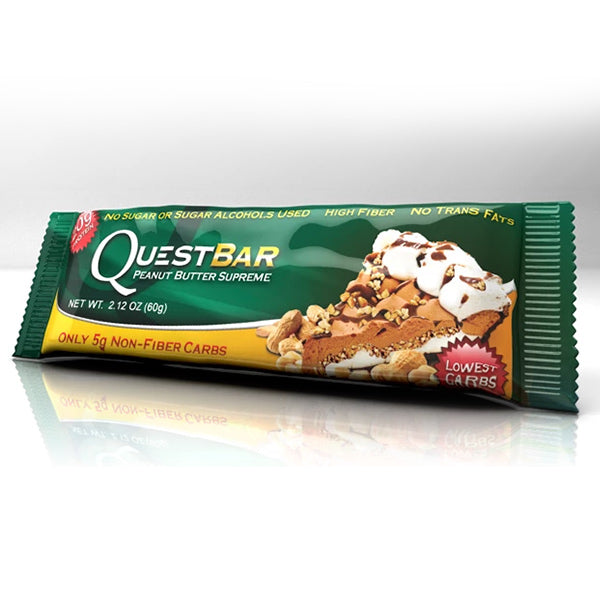 Quest Nutrition Protein Bar Peanut Butter Supreme 12 Bars 60g Each