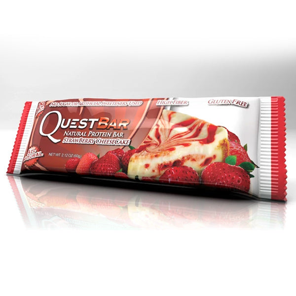 Quest Nutrition Protein Bar Strawberry Cheesecake 12 Bars 60g Each