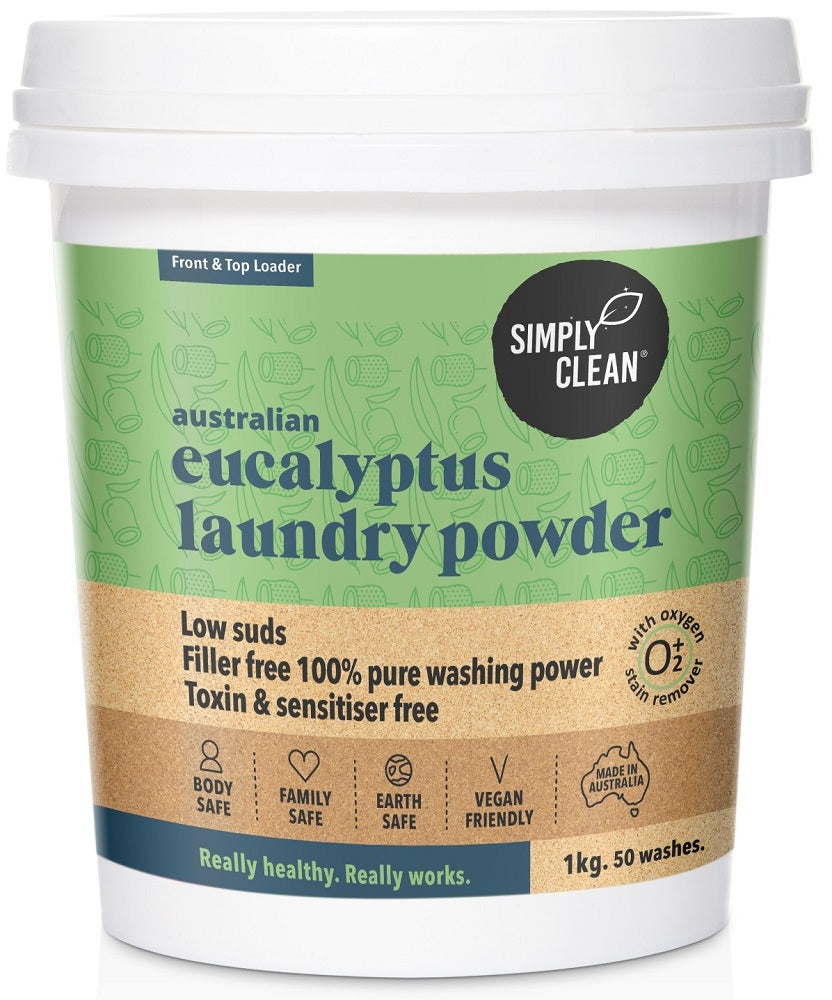 Simply Clean Eucalyptus Laundry 1kg