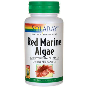 Solaray Red Marine Algae 375mg 100 Veggie Caps