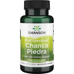 Swanson Premium Chanca Piedra 500mg 60 Veg Capsules no