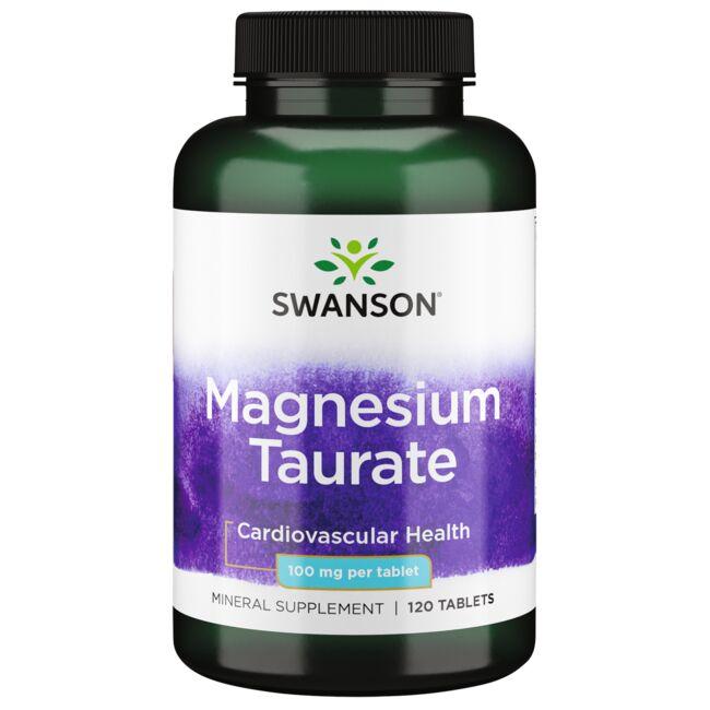 Swanson Premium Magnesium (Taurate) 100mg 120 Tablets