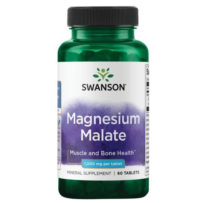 Swanson Magnesium Malate 1000mg 60 Tablets