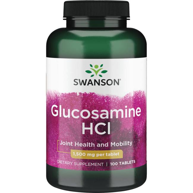 Swanson Glucosamine HCl 1500Mg 100 Tablets - Dieatry Supplement