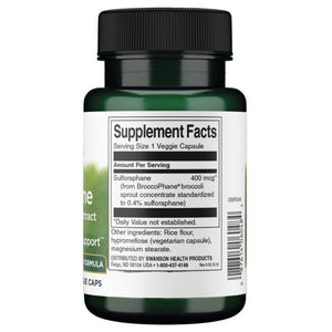 Swanson GreenFoods Formulas- Sulforaphane from Broccoli Sprout Extract 400 mcg 60 veg caps