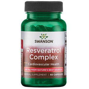 Swanson Ultra Resveratrol Complex 60 Capsules - Herbal Supplement