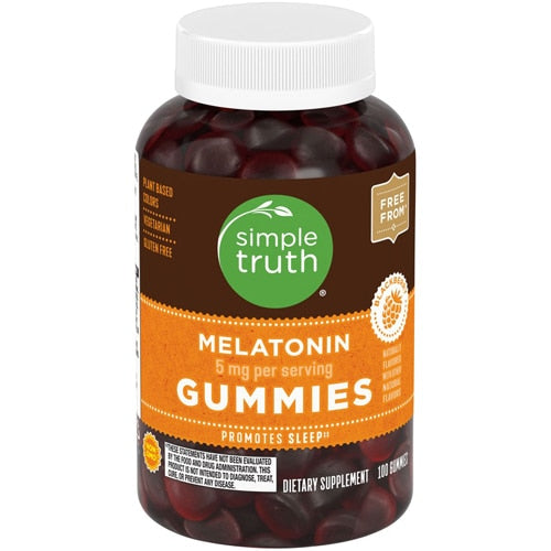 Simple Truth Melatonin Gummies Blackberry  5mg - 100 Gummies