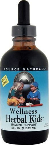 Source Naturals Wellness Herbal Kids™ Liquid Peppermint -- 4 fl oz