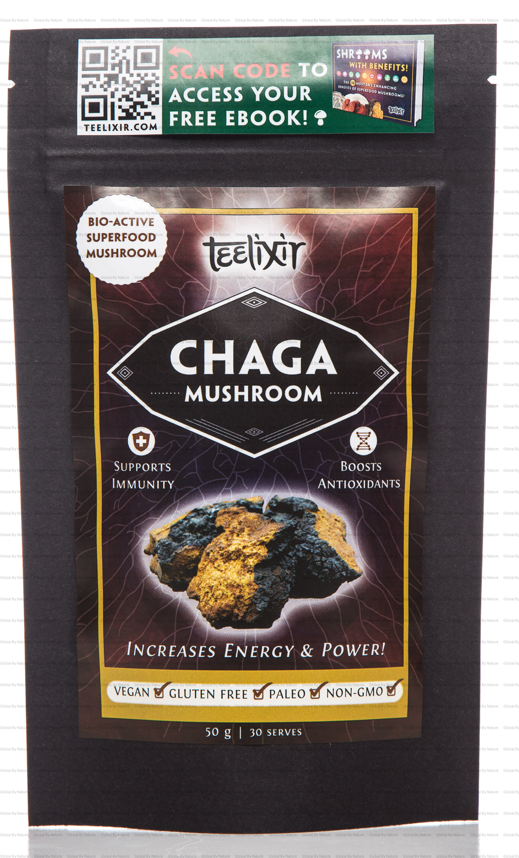 Teelixir Chaga Superfood Mushrooms 50g