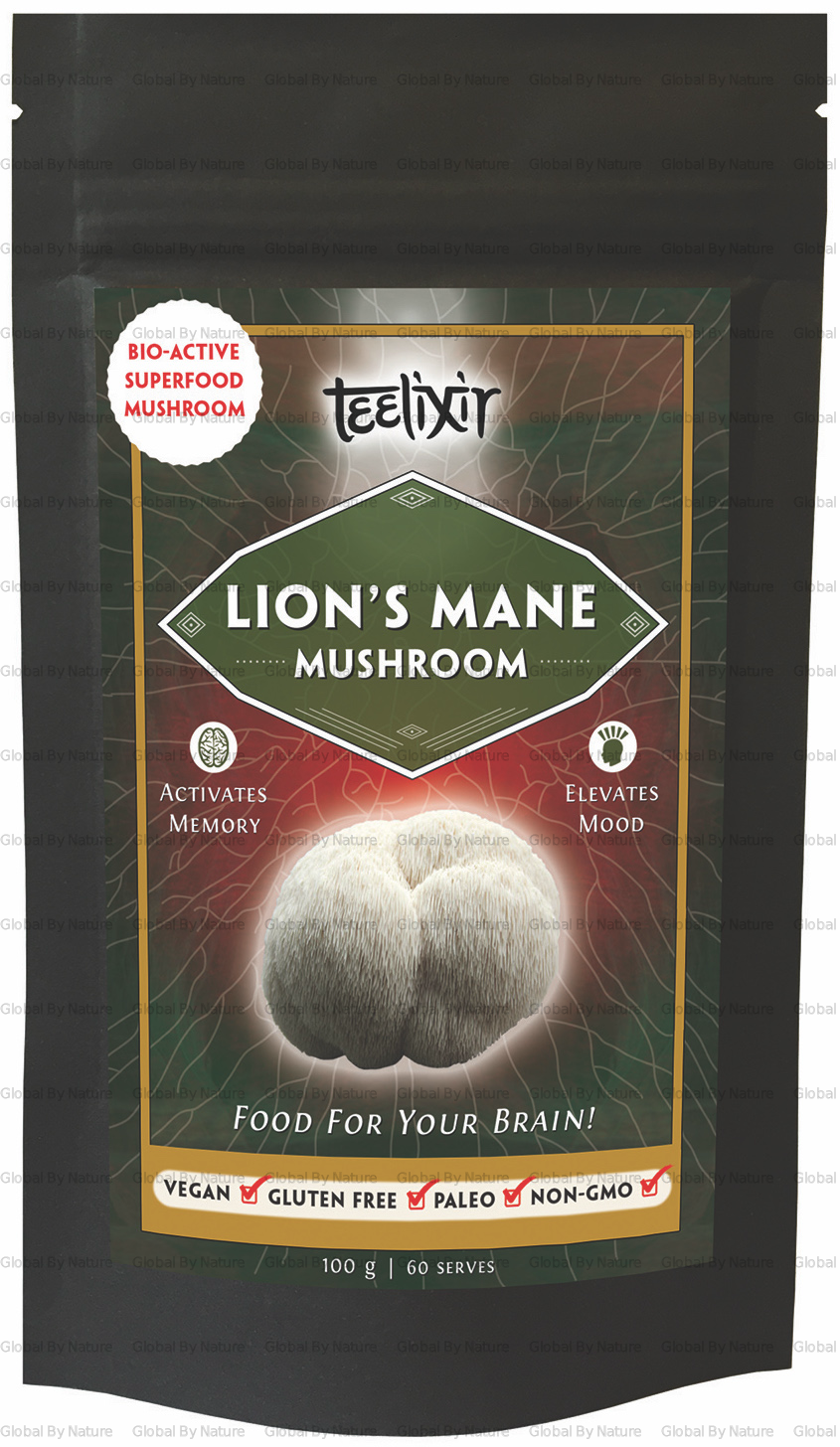 Teelixir Lions Mane Mushroom 100g