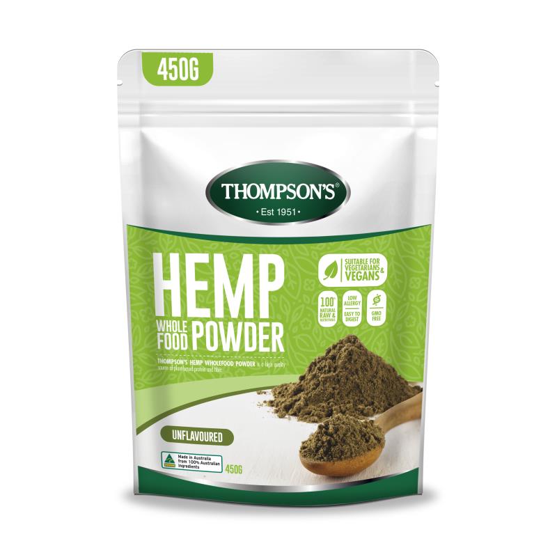 Thompson's Hemp Wholefood Powder 450g - Unflavoured