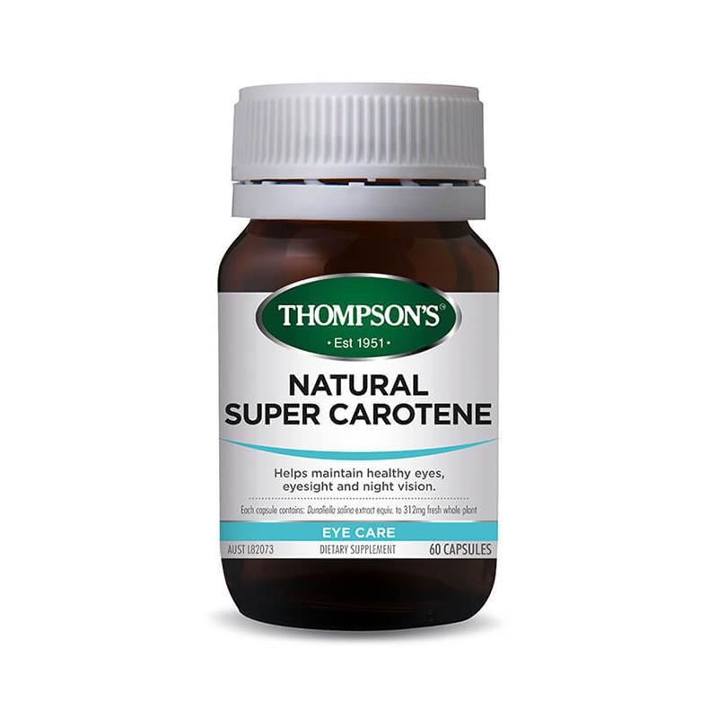 Thompson's Natural Super Carotene 60 Capsules