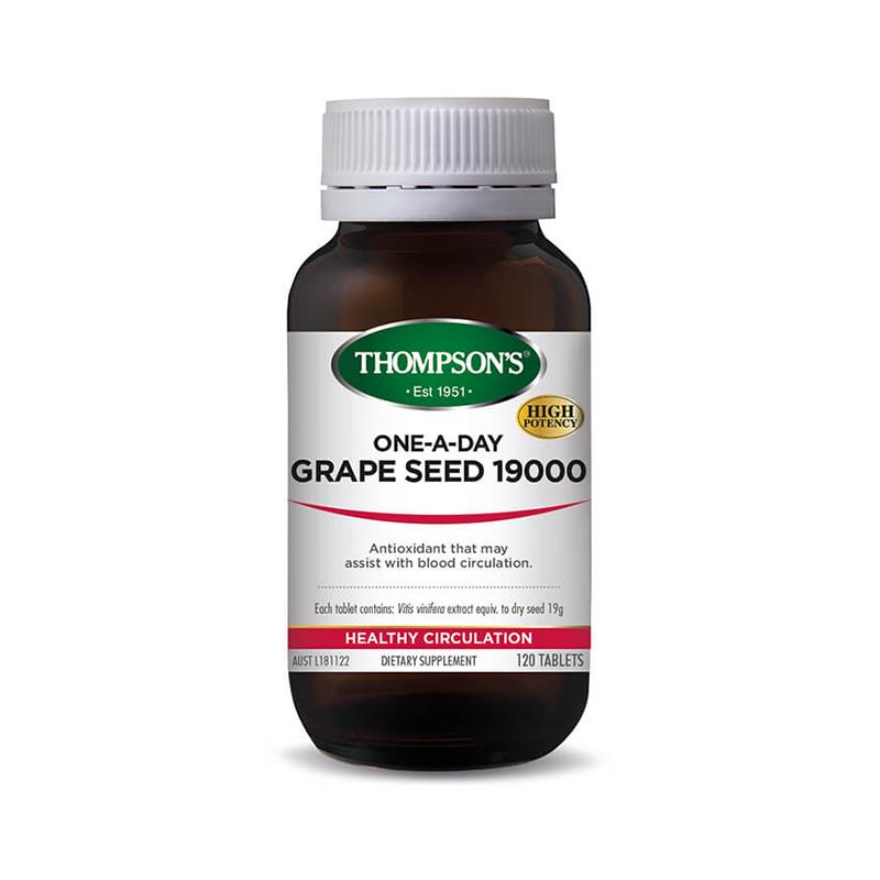 Thompson's One-A-Day Grape Seed 19000 120 Tablets