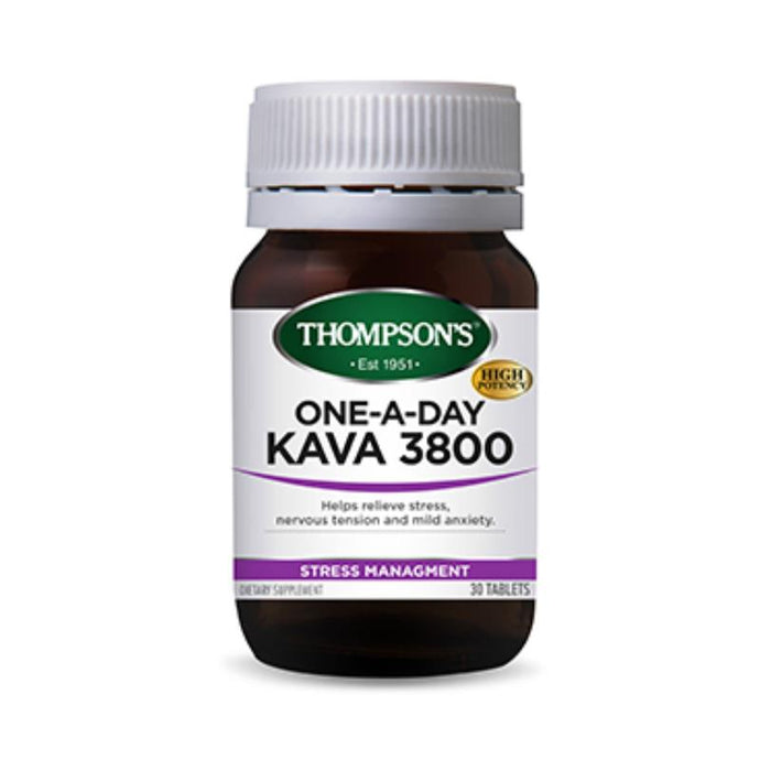 Thompson's One-a-day Kava 3800mg 30 Tablets