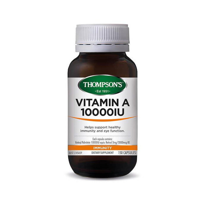 Thompson's Vitamin A 10000IU 150 Capsules