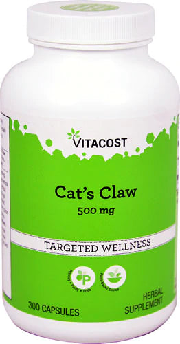 Vitacost Cat's Claw 500 mg 300 Capsules