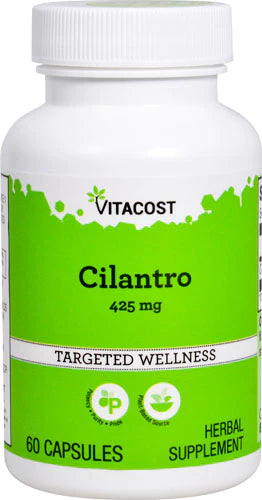 Vitacost Cilantro -- 425 mg - 60 Capsules