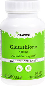 Vitacost Glutathione 500mg  60Capsules