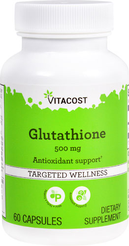 Vitacost Glutathione 500mg  60Capsules
