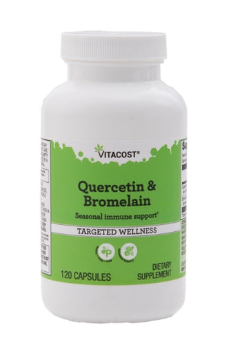 Vitacost Quercetin & Bromelain 120 Capsules