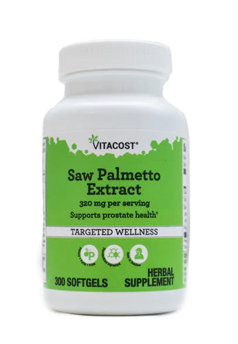 Vitacost Saw Palmetto Extract 320 mg per serving 300 Softgels