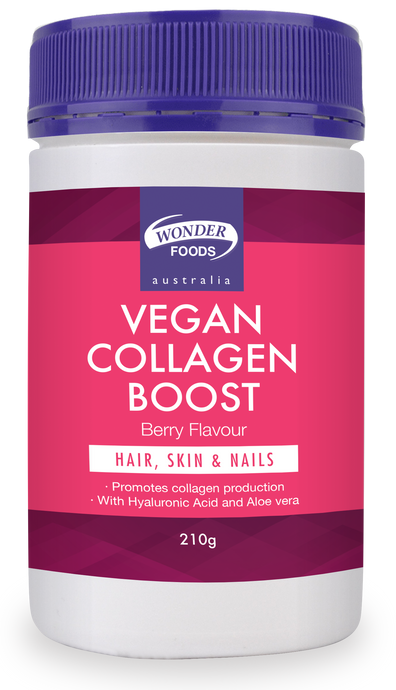 Wonder Foods Vegan Collagen Boost 210g