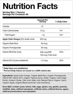 Goli Nutrition Inc Goli Apple Cider Vinegar Gummies 60 pack