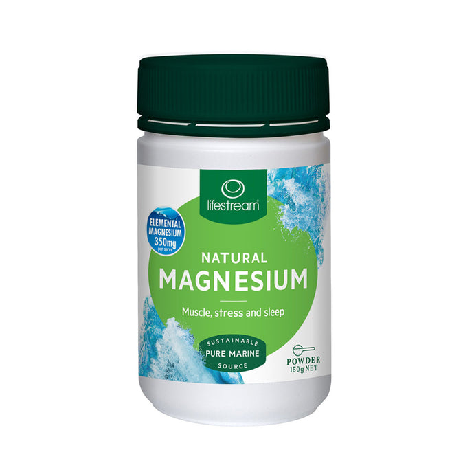 LifeStream Natural Magnesium (Pure Marine Source) 150g