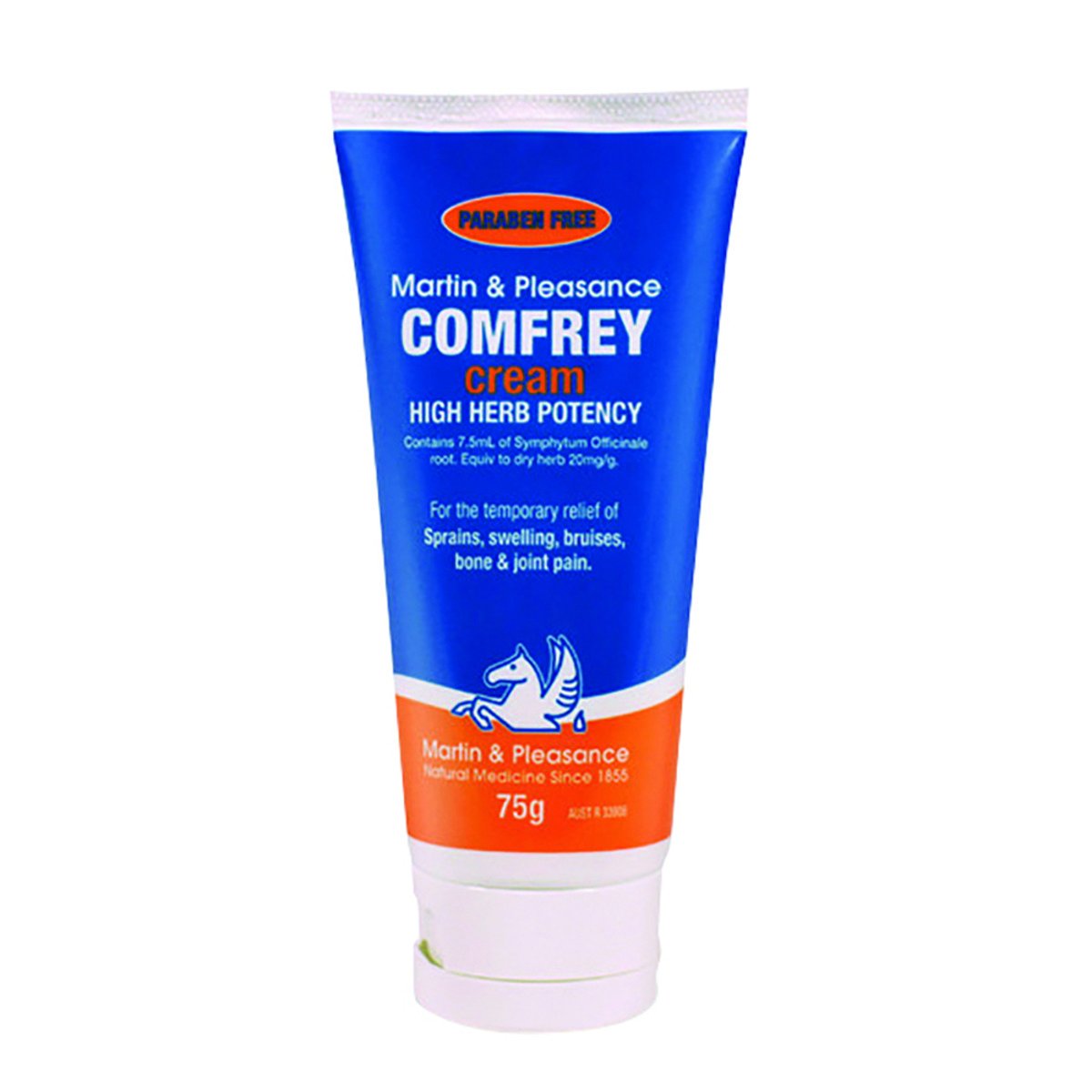 Martin & Pleasance All Natural Cream Comfrey 75g Tube
