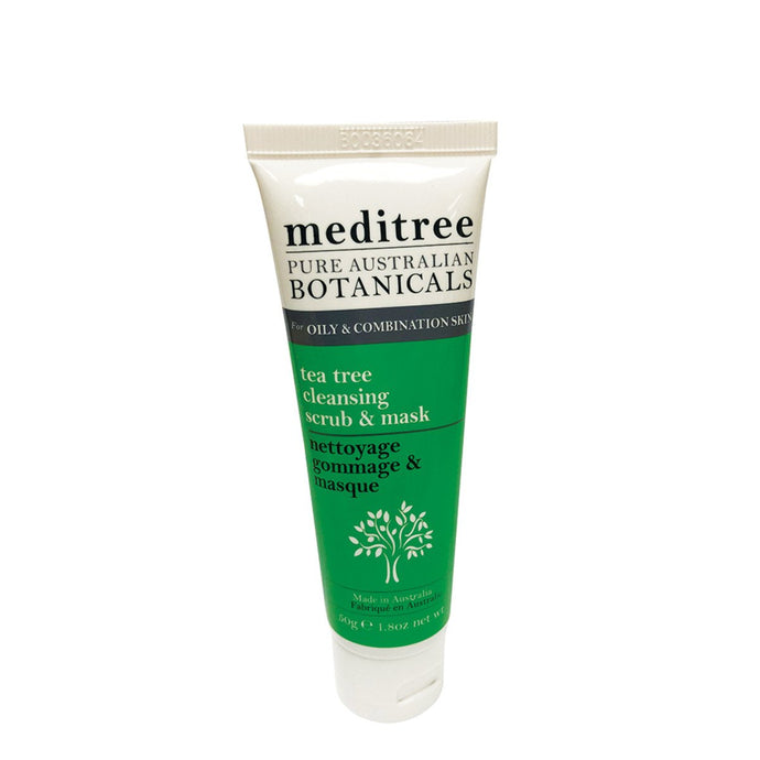 Meditree Oily & Combination Skin Tea Tree Cleansing Scrub & Mask 50g