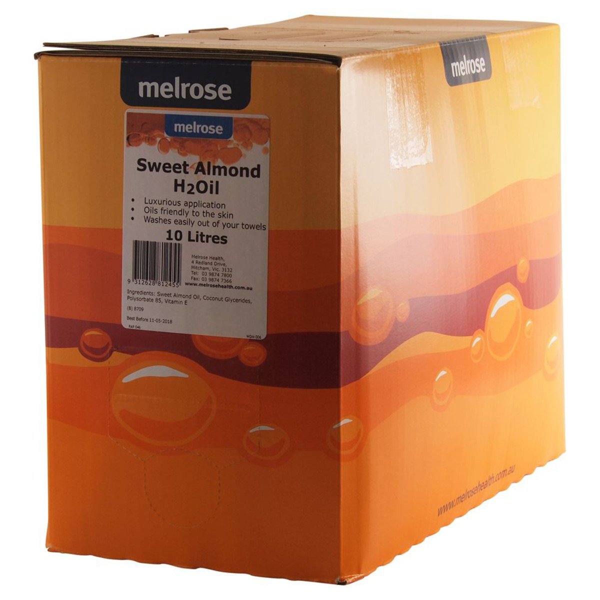 Melrose H2Oil Sweet Almond 10L