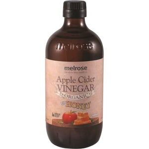 Melrose Organic Apple Cider Vinegar With Honey 500ml