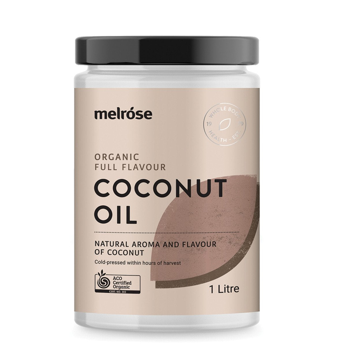 Melrose Organic Full Flavour Coconut Oil 1L