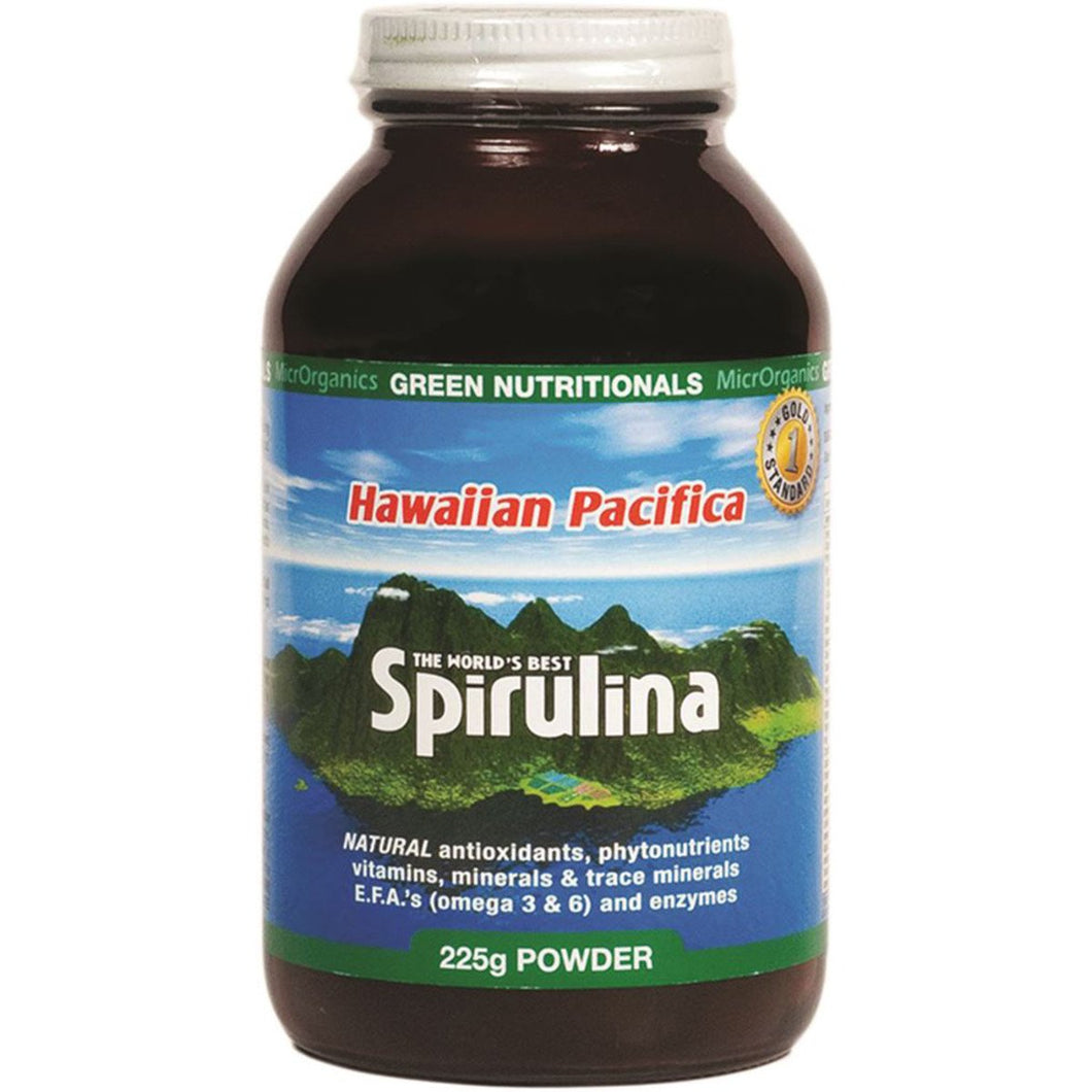 Microrganics Green Nutritionals Hawaiian Pacifica Spirulina Powder 225g