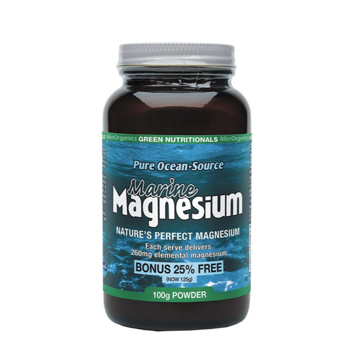 Microrganics Green Nutritionals Marine Magnesium Pwd 100g