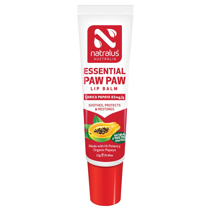 Natralus Essential Paw Paw Lip Balm 12g