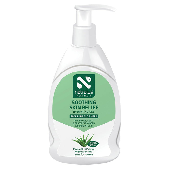 Natralus Soothing Skin Relief Aloe Vera Gel 200ml