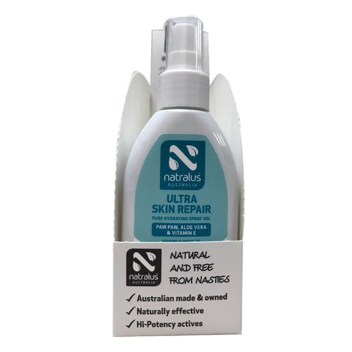 Natralus Ultra Skin Repair Paw Paw Gel Spray 125ml x 6 Pack