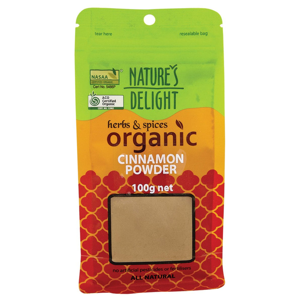 Nature'S Delight Organic Cinnamon Powder 100g