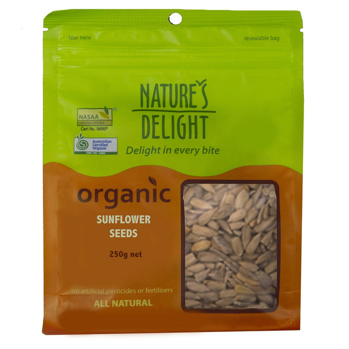 Nature'S Delight Organic Sunflower Seeds 250g