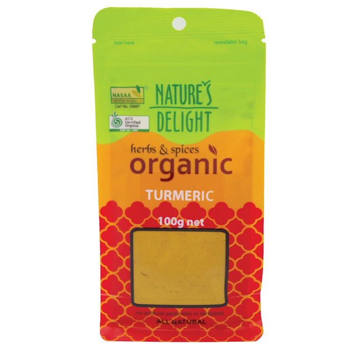 Nature'S Delight Organic Turmeric Powder 100g