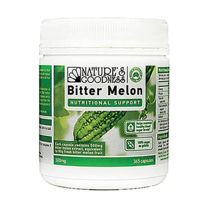 Nature'S Goodness Bitter Melon 500Mg 365 Capsules