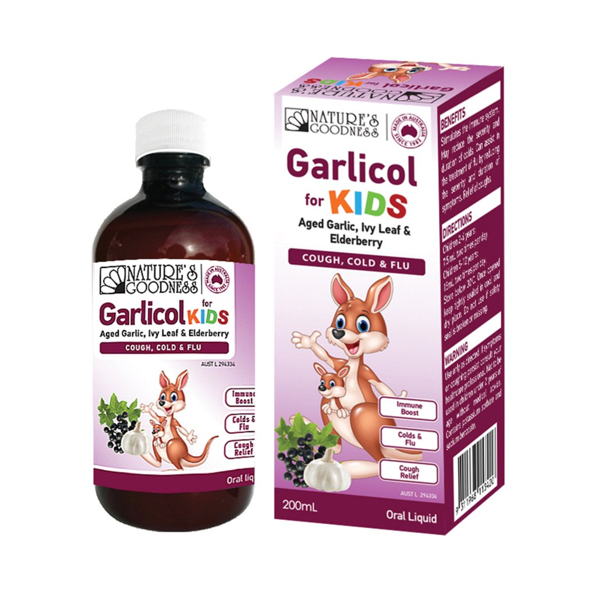 Nature'S Goodness Garlicol For Kids 200ml