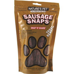 Nature'S Pet Sausage Snaps 8 Pack