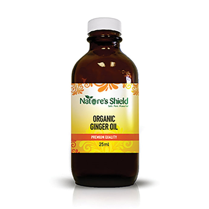 Nature'S Shield Organic Edible Ginger Oil 25ml