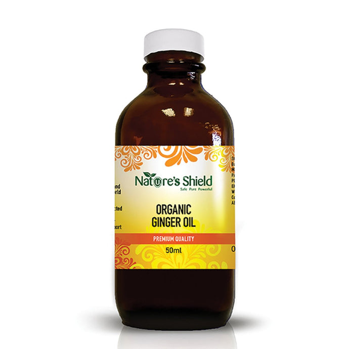 Nature'S Shield Organic Edible Ginger Oil 50ml
