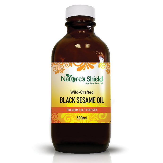 Nature'S Shield Wild Crafted Black Sesame Oil 500ml