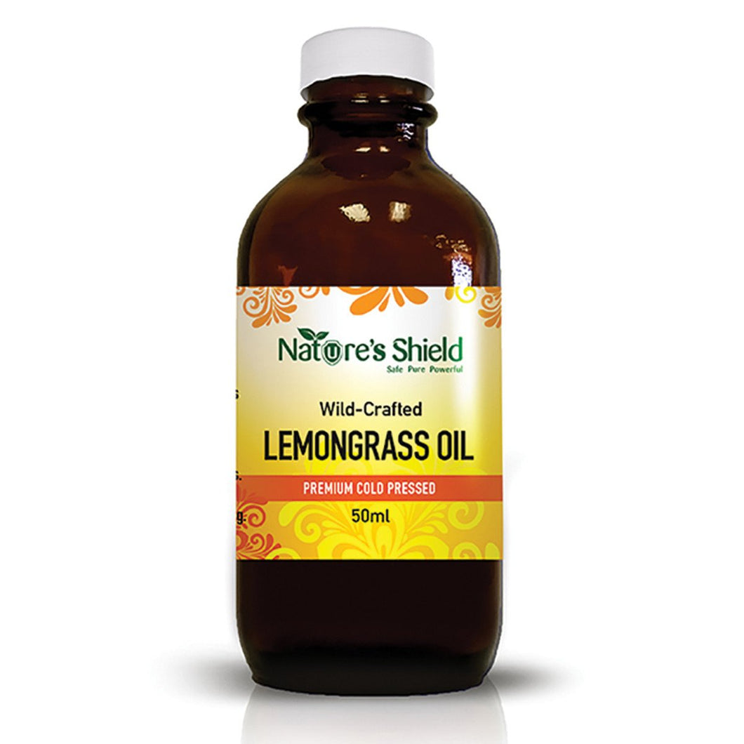 Nature'S Shield Wild Crafted Lemongrass Oil 50ml