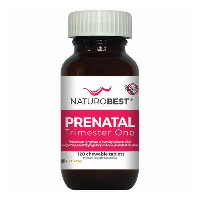Naturobest Prenatal Trimester One Chewable 120 Tablets