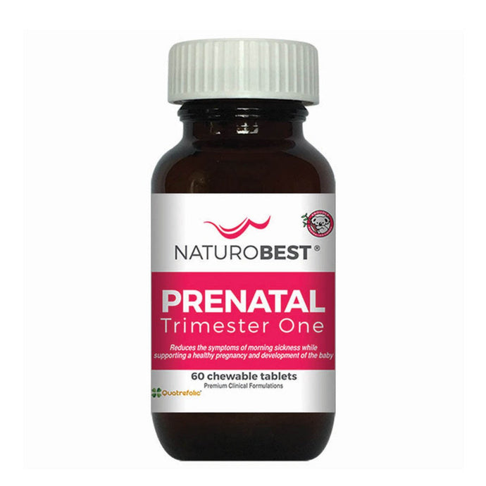 Naturobest Prenatal Trimester One Chewable 60 Tablets